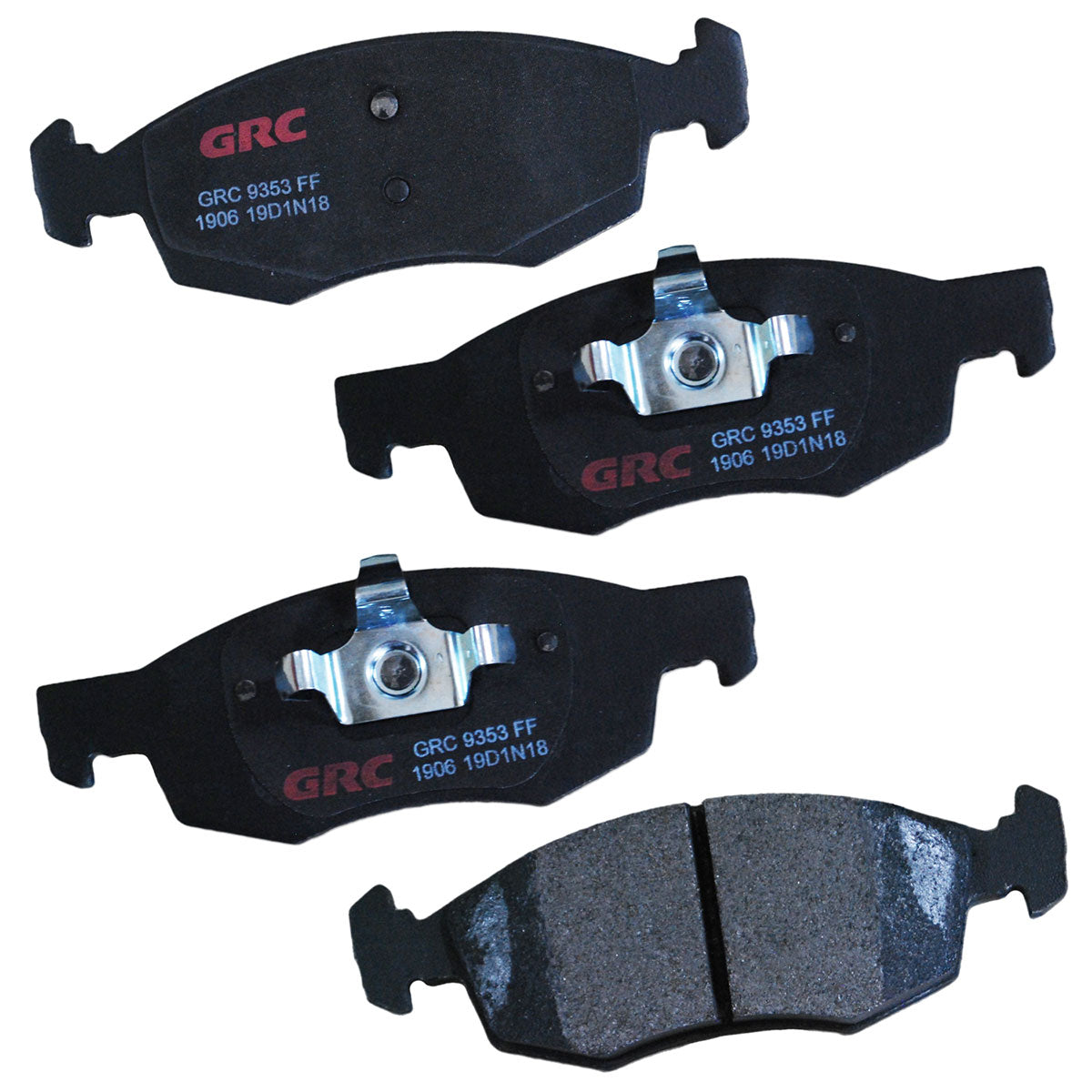 GMD1906 - BALATAS SEMIMETALICAS DELANTERAS PARA DODGE VISION 2015-2018