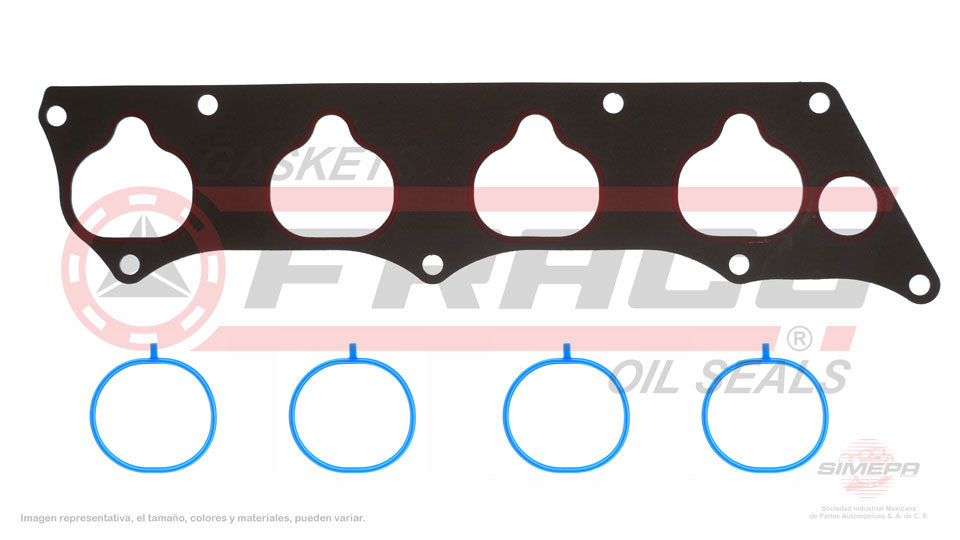MIX-3540215 - EMPAQUE MULTIPLE DE ADMISION PARA ACURA ILX L4 2.4 L 16 V DOHC K24Z7 2013-2014