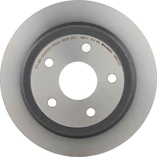 BRE-08.B529.21 - PAR DE DISCOS DE FRENO TRASEROS PARA JEEP WRANGLER 70TH ANNIVERSARY 2011-2011