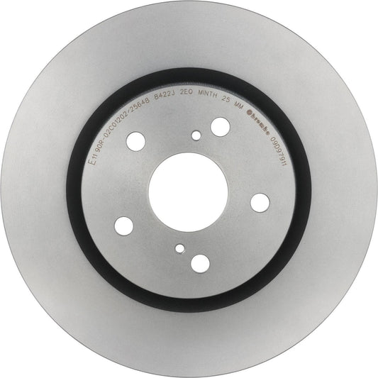 BRE-09.D979.11 - PAR DE DISCOS DE FRENO DELANTEROS PARA TOYOTA CAMRY HYBRID LE 2018-2021