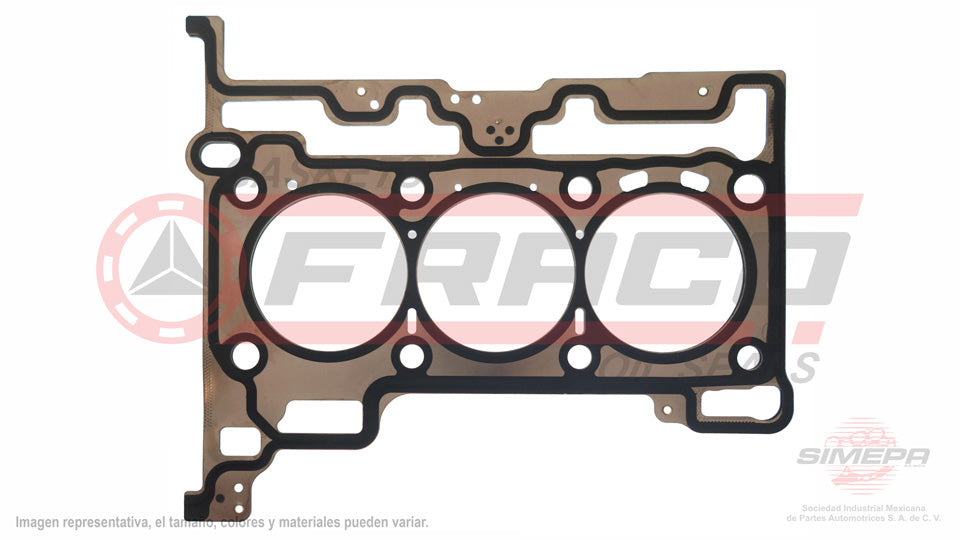 HGX-2630003-MLO - EMPAQUE DE CABEZA PARA FORD ECOSPORT 1.0 L ECOBOOST L3 12 V DOHC M1JC M1JJ 2015-2021