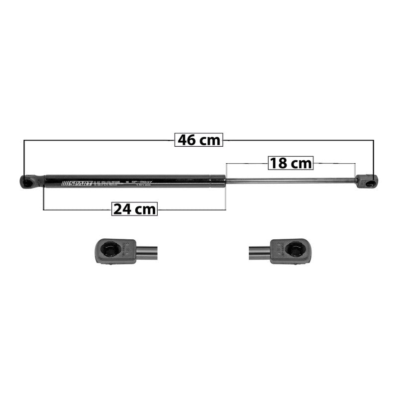MANJ-49041 - AMORTIGUADOR COFRE PARA DODGE RAM 2009-2018 DERECHA/IZQUIERDA