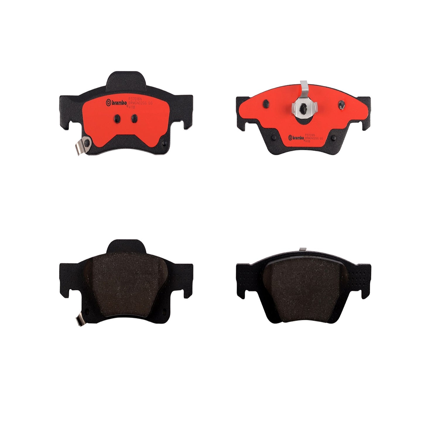 BRE-P37016N - BALATAS TRASERAS PARA DODGE DURANGO BASE 2012-2013