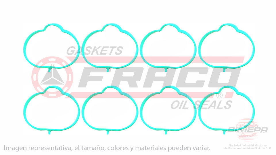 MIX-5882010 - EMPAQUE MULTIPLE DE ADMISION PARA INFINITI QX56 V8 5.6 L 32 V. DOHC VK56DE 2004-2010