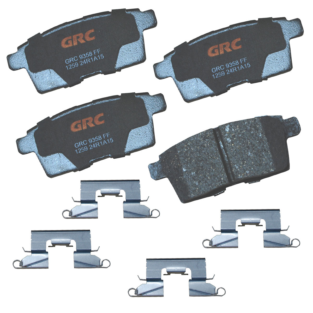 GCD1259 - BALATAS CERAMICAS TRASERAS PARA FORD EDGE 2007-2010