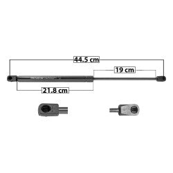 MANJ-50934 - AMORTIGUADOR VIDRIO TRASERO PARA FORD EXPLORER 2002-2003 DERECHA/IZQUIERDA