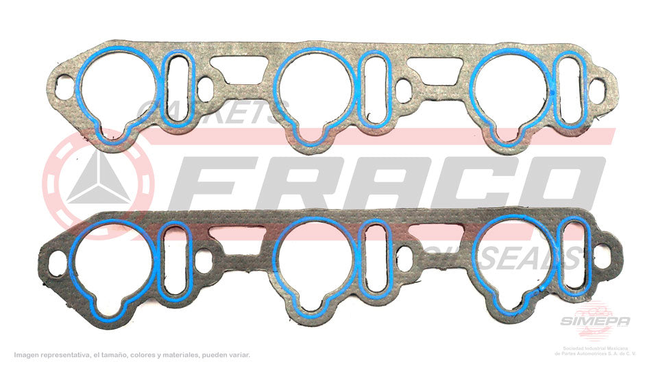 MIX-5862003 - EMPAQUE MULTIPLE DE ADMISION PARA INFINITI M30 V6 3.0 L 12 V. SOHC VG30 E 1990-1992