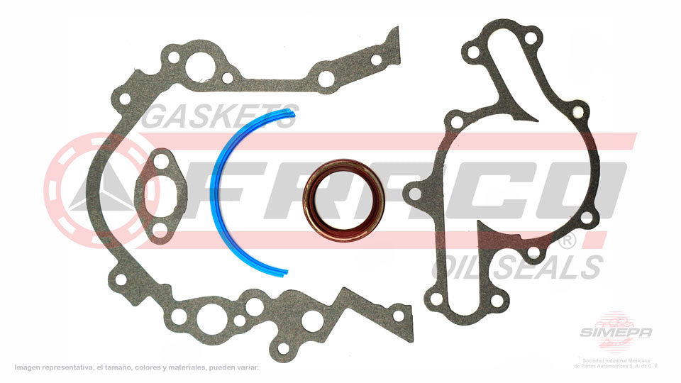 TCX-2662073 - EMPAQUE DE TAPA DE DISTRIBUCION PARA FORD THUNDERBIRD V6 3.8 L 12 V. OHV 1988-1995