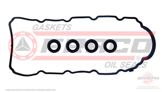 VSX-0840023 - EMPAQUE DE TAPA PUNTERIAS PARA RAM 700 L4 1.6 L SOHC 16 V. SOHC 2016-2018