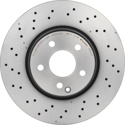 BRE-09.A621.31 - PAR DE DISCOS DE FRENO DELANTEROS PARA MERCEDES-BENZ C300 4MATIC SPORT 2014-2014