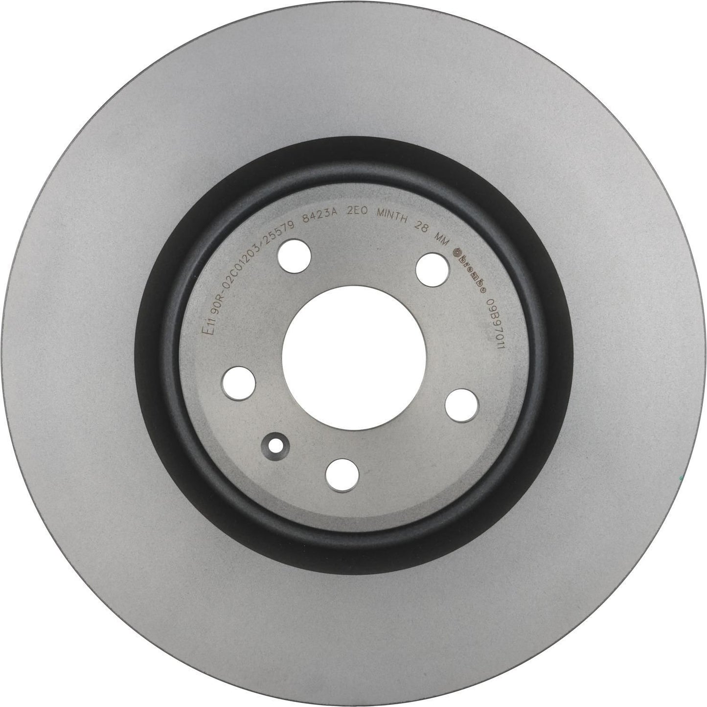 BRE-09.B970.11 - PAR DE DISCOS DE FRENO DELANTEROS PARA AUDI A4 BASE 2009-2014