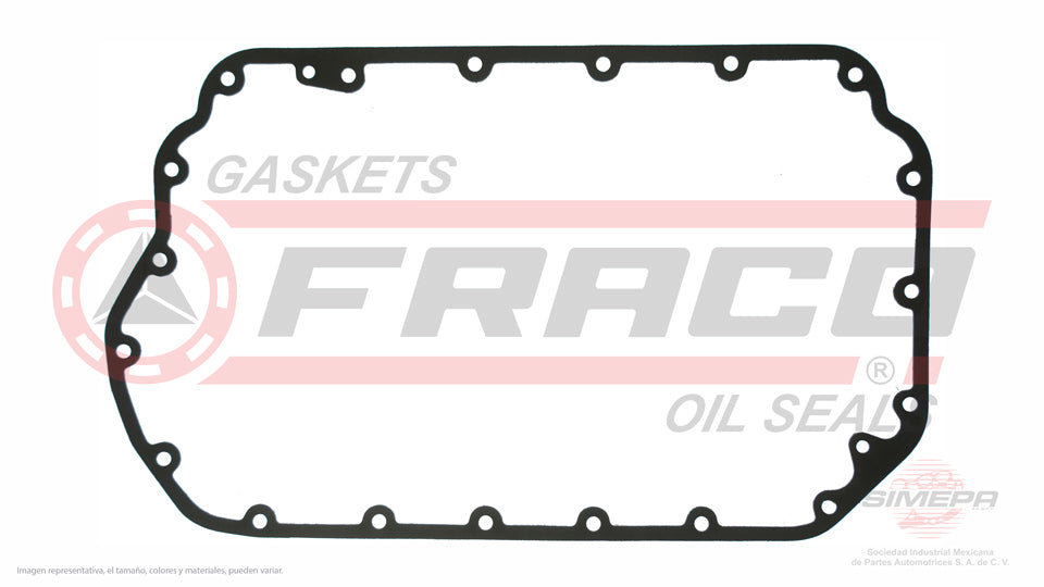 OSX-8662030 - EMPAQUE DE CARTER PARA AUDI A4 V6 2.8 L 30 V. DOHC AHAAMXATQ 1997-2001