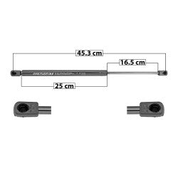 MANJ-51042 - AMORTIGUADOR COFRE PARA HYUNDAI TIBURON 2003-2006 DERECHA/IZQUIERDA