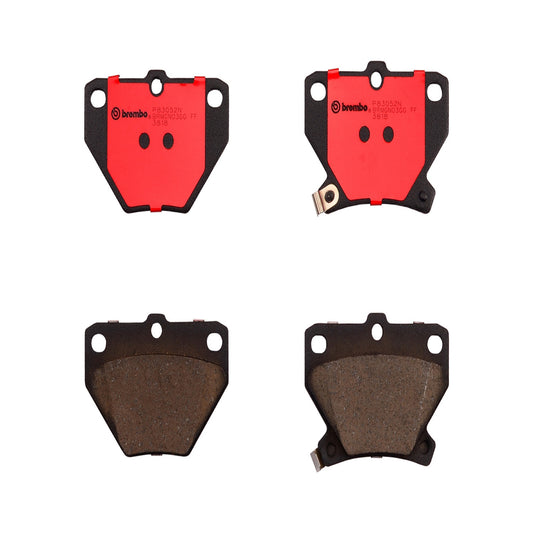 BRE-P83052N - BALATAS TRASERAS PARA TOYOTA COROLLA XRS 2005-2006
