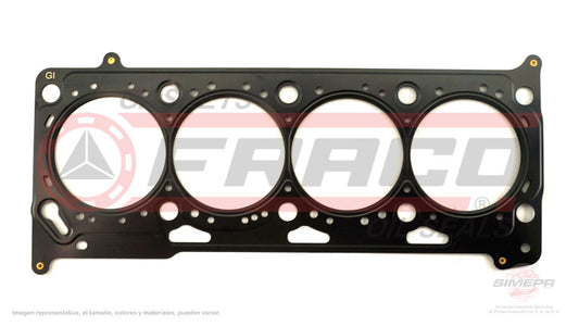 HGX-8640090-MLO - EMPAQUE DE CABEZA PARA VOLKSWAGEN LUPO L4 1.6 L 8 V. SOHC EA111 BAH 2005-2009