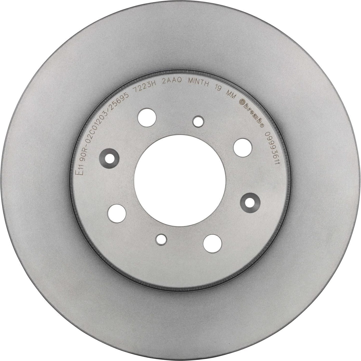 BRE-09.9936.11 - PAR DE DISCOS DE FRENO DELANTEROS PARA HONDA CIVIC DX 2001-2005