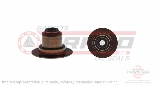 S-2406-V - (50 PIEZAS) SELLO DE VALVULA (RETEN) PARA RENAULT CLIO L4 1.6 L 16 V. DOHC K4M 2002-2010