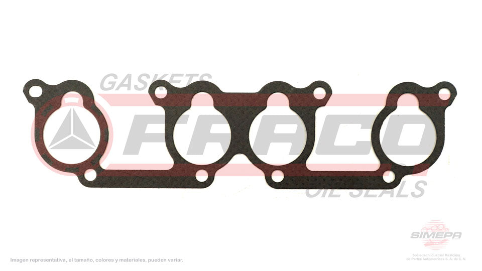 MIX-8640160 - EMPAQUE MULTIPLE DE ADMISION PARA VOLKSWAGEN BEETLE L4 2.0 L 8 V. SOHC AEG AVH AZG AZH BEV 1998