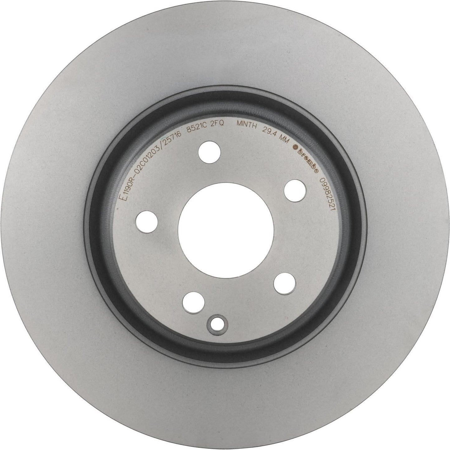 BRE-09.9825.21 - PAR DE DISCOS DE FRENO DELANTEROS PARA MERCEDES-BENZ CLS500 BASE 2006-2006