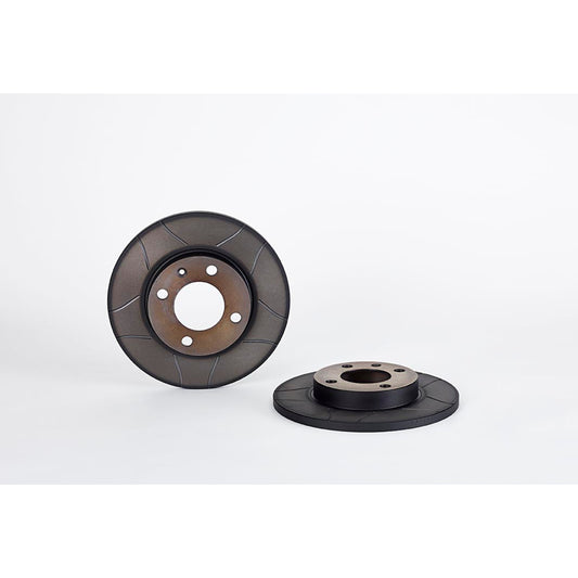 BRE-08.4177.75 - PAR DE DISCOS DE FRENO DELANTEROS PARA VOLKSWAGEN CORSAR BASE 1984-1988