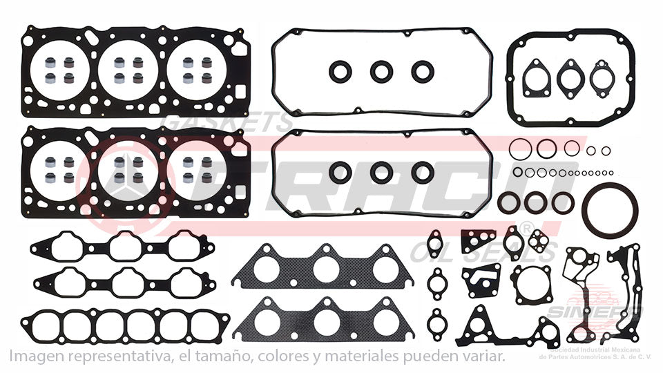 FSX-5562014 - JUEGO DE EMPAQUES PARA MITSUBISHI DIAMANTE V6 3.5 L 24 V. SOHC 6G74 1997-2004
