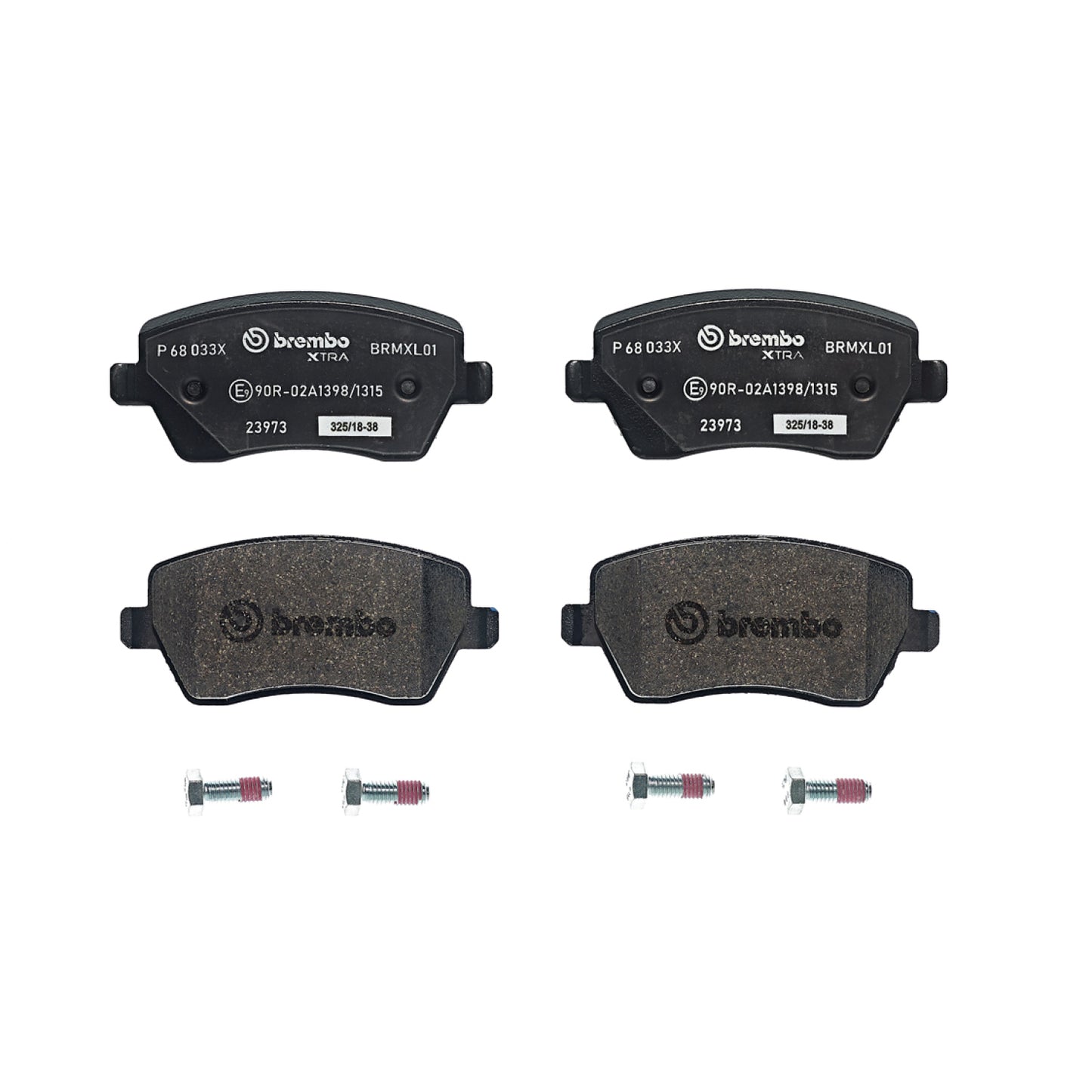 BRE-P68033X - BALATAS DELANTERAS PARA NISSAN MICRA COMFORT 2005-2007