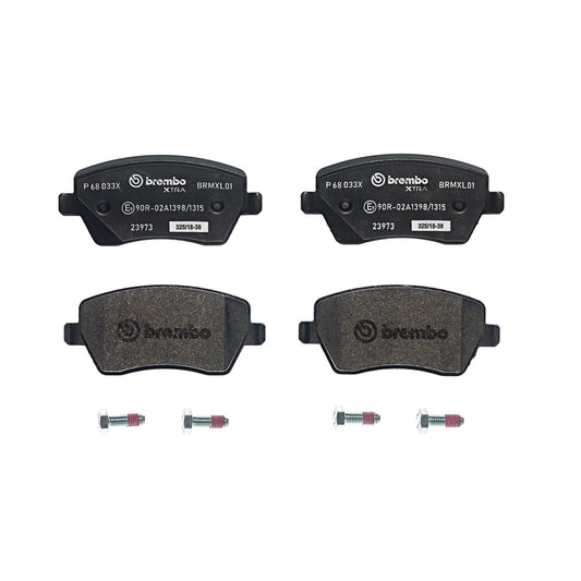 BRE-P68033X - BALATAS DELANTERAS PARA NISSAN MICRA COMFORT 2005-2007