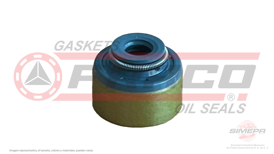 S-5285-V - (50 PIEZAS) SELLO DE VALVULA (RETEN) PARA MAZDA 2 L4 1.5 L DOHC 16 V P5Y5/Y6/Y7/Y8/Z SKYACTIVE 2016-2021