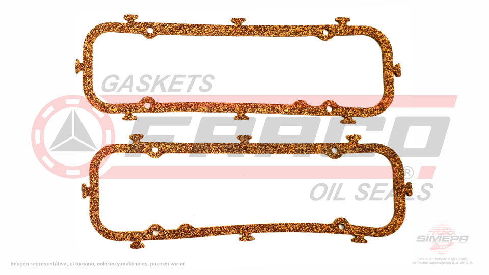 VSX-3062011 - EMPAQUE DE TAPA PUNTERIAS PARA BUICK CENTURY V6 3.0 L 12 V. OHV 1982-1985