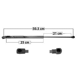 MANJ-60003 - AMORTIGUADOR COFRE PARA VOLKSWAGEN CABRIO 1999-2002