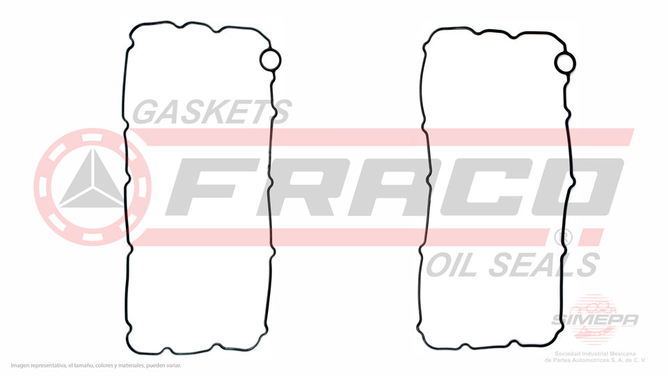 OSX-2682181 - EMPAQUE DE CARTER PARA FORD E-350 V8 6.0 L DIESEL 32 V. DIESEL NAVISTAR PS 2004-2010
