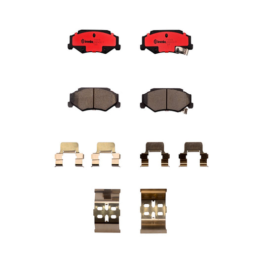 BRE-P10047N - BALATAS TRASERAS PARA CADILLAC XLR BASE 2004-2007