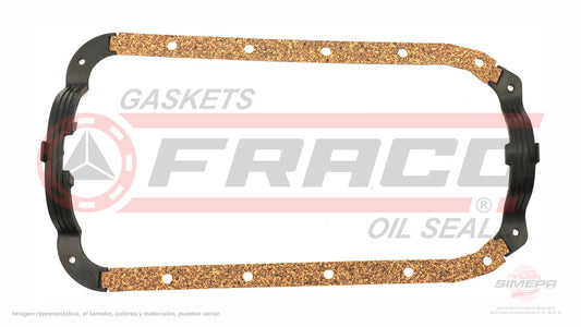 OSX-2662054-1 - EMPAQUE DE CARTER PARA FORD AEROSTAR V6 3.0 L VULCAN 12 V. OHV 1990-1997