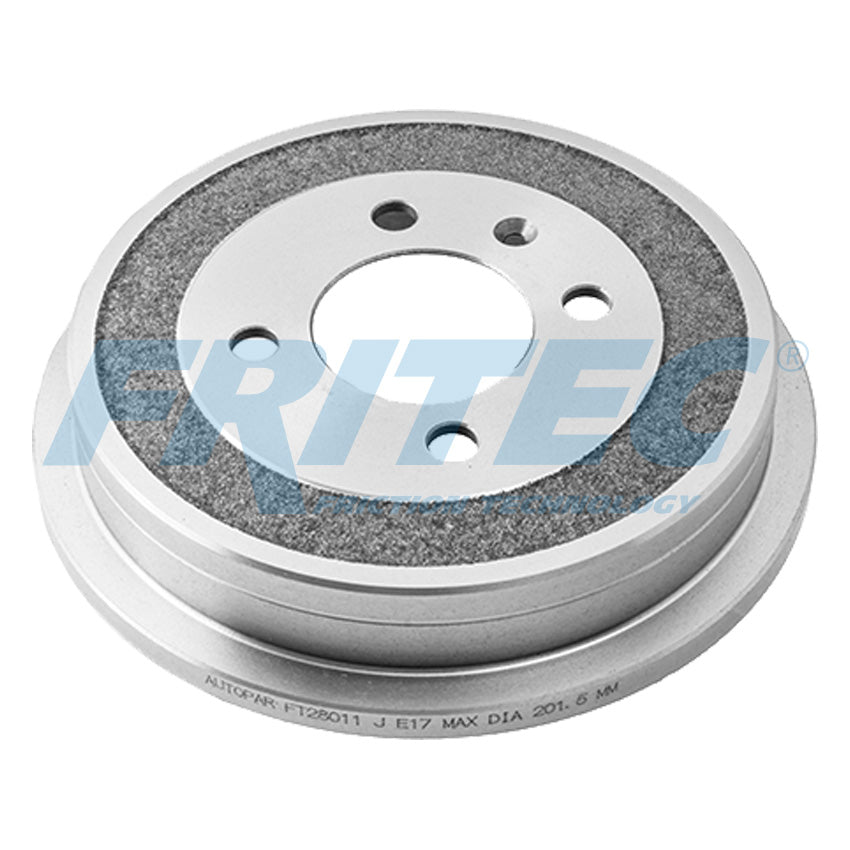 FT-28011 PAR TAMBORES DE FRENO TRASEROS VOLKSWAGEN GOL BASE 4 CIL 1.6L 2009-2011