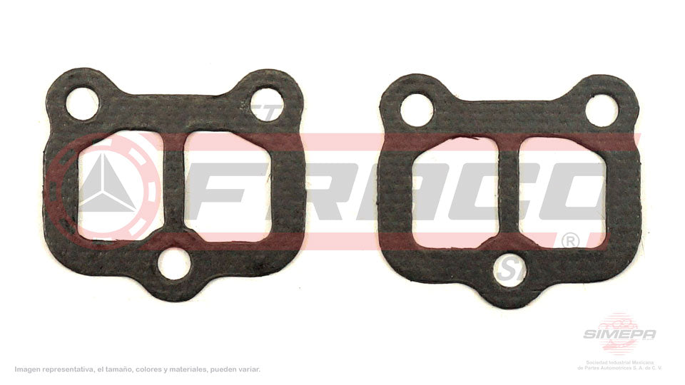 MEX-5840243 - EMPAQUE MULTIPLE DE ESCAPE PARA NISSAN 200SX L4 1.8 L 8 V. SOHC CA18ET 1984-1987