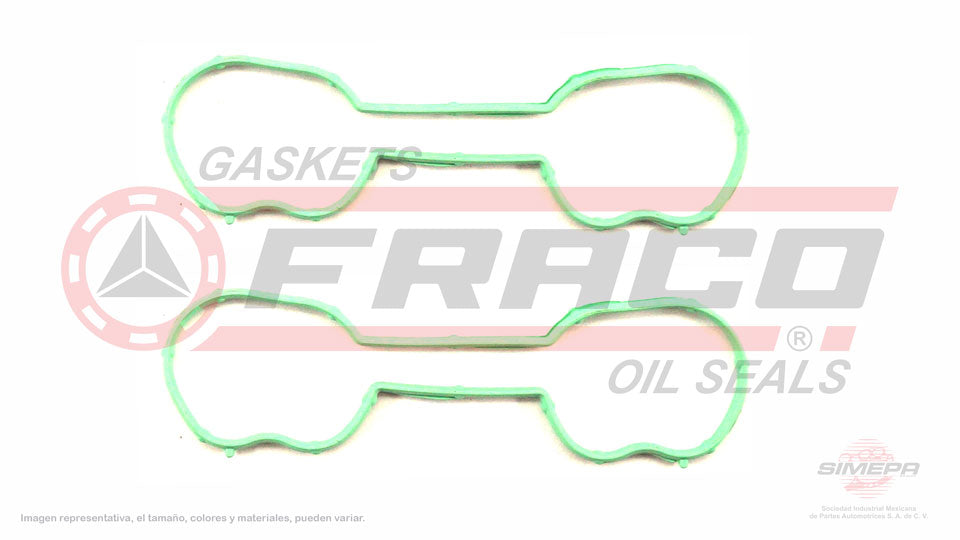 MIX-2640010 - EMPAQUE MULTIPLE DE ADMISION PARA FORD FIESTA L4 1.4 L DOHC 16 V. DOHC ZETEC 1998-2000