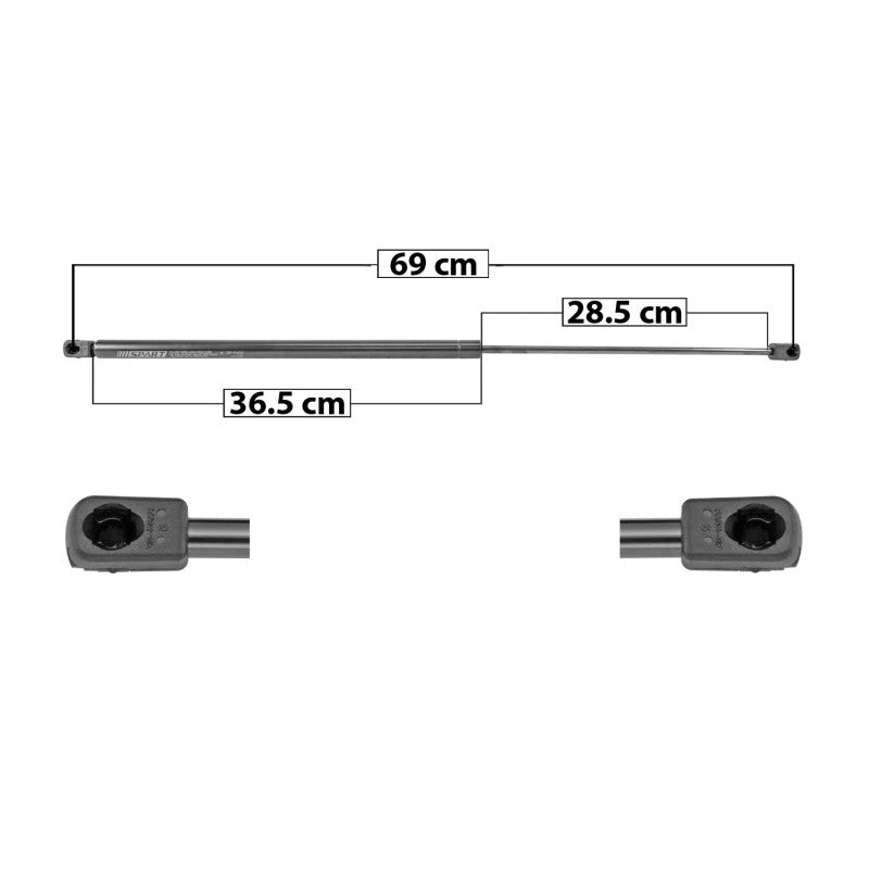 MANJ-51089 - AMORTIGUADOR COFRE PARA VOLKSWAGEN PASSAT 2009-2014 DERECHA/IZQUIERDA