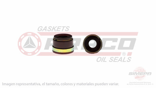 S-9505-V - (50 PIEZAS) SELLO DE VALVULA (RETEN) PARA AM GENERAL FJ8 L6 3.8 L 12 V 232 CID 1973-1974