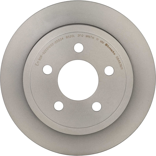 BRE-08.A636.11 - PAR DE DISCOS DE FRENO TRASEROS PARA JEEP LIBERTY 65TH ANNIVERSARY EDITION 2006-2006