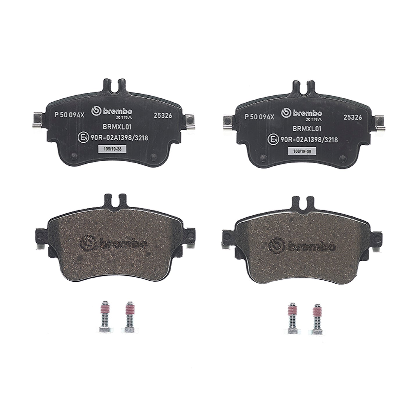 BRE-P50094X - BALATAS DELANTERAS PARA MERCEDES-BENZ A180 BASE 2013-2016