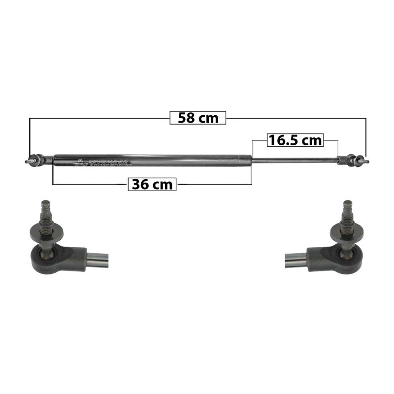 MANJ-60011 - AMORTIGUADOR 5TA PUERTA PARA CHRYSLER PT CRUISER 2001-2010 DERECHA/IZQUIERDA