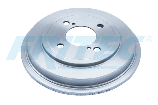 FT-10006 PAR TAMBORES DE FRENO TRASEROS HONDA FIT BASE 4 CIL 1.5L 2012-2013
