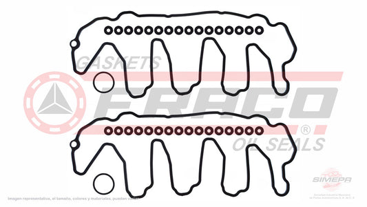 VSX-3082242 - EMPAQUE DE TAPA PUNTERIAS PARA CHEVROLET EXPRESS 2500 V8 6.6 L. DIESEL 32 V. OHV TURBO DIESEL 2011-2015