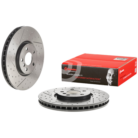 BRE-09.D179.21 - PAR DE DISCOS DE FRENO DELANTEROS PARA MINI COOPER ALL BLACK 2013-2013