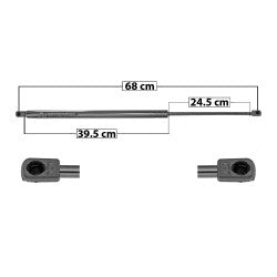 MANJ-60149 - AMORTIGUADOR 5TA PUERTA PARA HONDA ODYSSEY 1999-2004