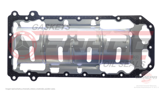 OSX-1182126 - EMPAQUE DE CARTER PARA RAM 1500 V8 6.2 L HEMI 16 V OHV ESD TRX 2021-2024