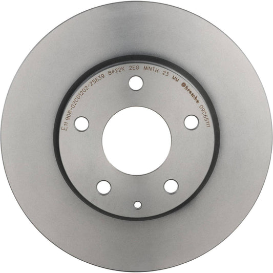 BRE-09.C651.11 - PAR DE DISCOS DE FRENO DELANTEROS PARA MAZDA 3 G 2016-2018