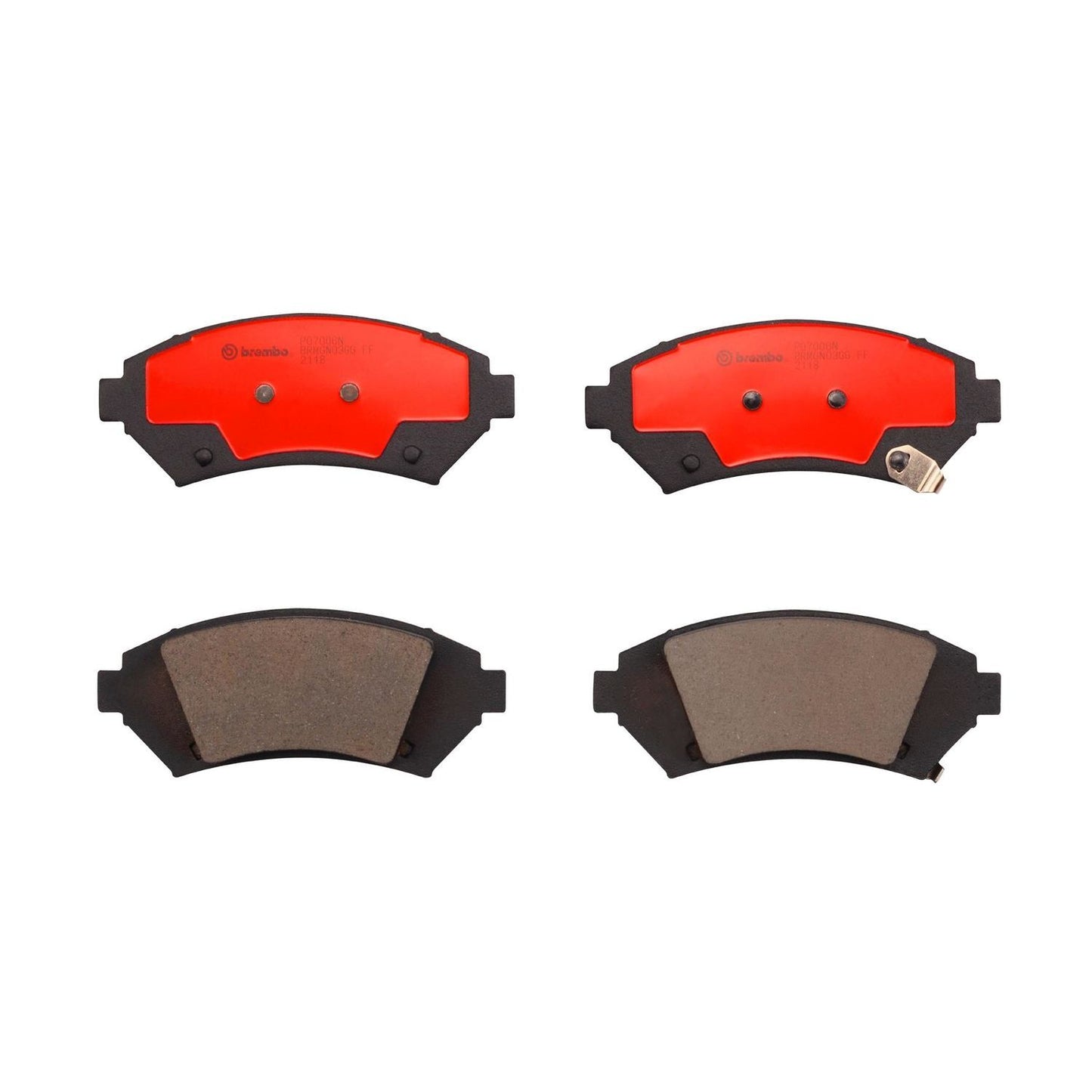 BRE-P07006N - BALATAS DELANTERAS PARA BUICK CENTURY CUSTOM 1997-2005