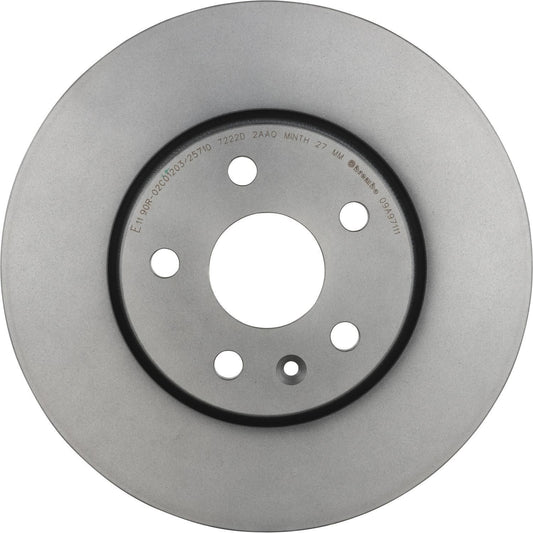 BRE-09.A971.11 - PAR DE DISCOS DE FRENO DELANTEROS PARA CHEVROLET CAMARO 1LT 2011-2012