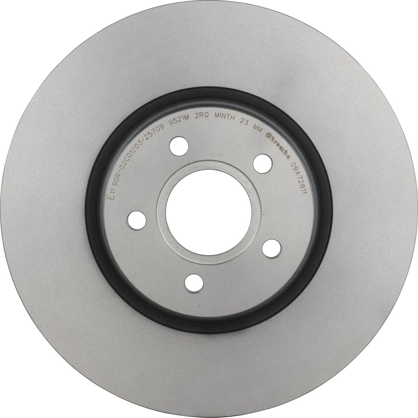 BRE-09.A728.11 - PAR DE DISCOS DE FRENO DELANTEROS PARA FORD FOCUS ST  2.5 5 2007-2007